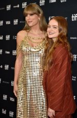 TAYLOR SWIFT and SADIE SINK at In Conversation with... Taylor Swift at 2022 TIFF in Toronto 09/09/2022