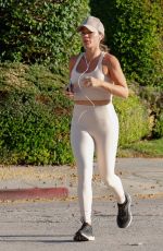 TEDDI JO MELLENCAMP Out Jogging in Los Angeles 09/06/2022