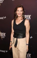 TERRY FARRELL at Star Trek Day in Los Angeles 09/08/2022
