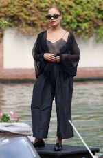 TESSA THOMPSON Arrives at Hotel Excelsior at 2022 Venice International Film Festival 09/03/2022