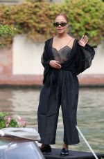 TESSA THOMPSON Arrives at Hotel Excelsior at 2022 Venice International Film Festival 09/03/2022