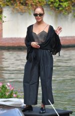 TESSA THOMPSON Arrives at Hotel Excelsior at 2022 Venice International Film Festival 09/03/2022
