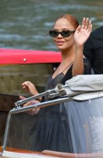 TESSA THOMPSON Arrives at Hotel Excelsior at 2022 Venice International Film Festival 09/03/2022