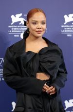 TESSA THOMPSON at Opera Prima Photocall at 2022 Venice International Film Festival 09/02/2022