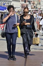 TESSA THOMPSON Out and About in Venice 09/06/2022
