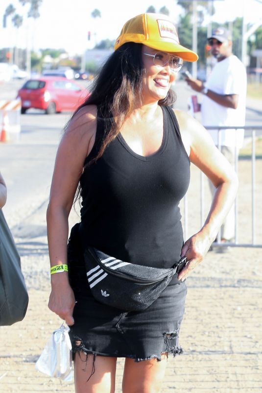 TIA CARRERE Out on Labor Day at Malibu Chili Cook-off 09/06/2022