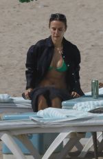 TIFFANY and LUCY WATSON at Beach in Barcelona 09/01/2022