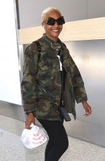 TIFFANY HADDISH Arrives at LAX Airport in Los Angeles 09/21/2022