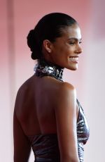 TINA KUNAKEY at Athena Premiere at 79th Venice International Film Festival 09/02/2022