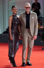 TINA KUNAKEY at Athena Premiere at 79th Venice International Film Festival 09/02/2022
