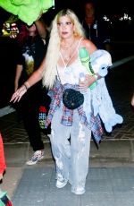 TORI SPELLING Leaves Sunday Funday at Malibu Chili Cook-off 09/04/2022