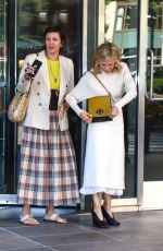 TORY BURCH Leaves Forbes Summit in New York 09/15/2022
