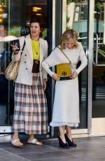 TORY BURCH Leaves Forbes Summit in New York 09/15/2022