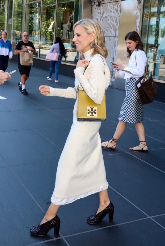 TORY BURCH Leaves Forbes Summit in New York 09/15/2022