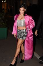 VANESSA HUDGENS Arrives at Versace Show Afterparty in Milan 09/23/2022