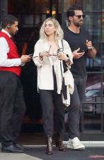 VANESSA KIRBY and Paul Rabil Leaves Their Hotel in New York 09/17/2022