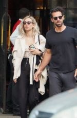 VANESSA KIRBY and Paul Rabil Leaves Their Hotel in New York 09/17/2022