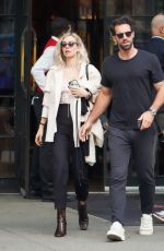 VANESSA KIRBY and Paul Rabil Leaves Their Hotel in New York 09/17/2022 ...