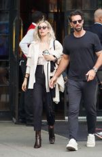 VANESSA KIRBY and Paul Rabil Leaves Their Hotel in New York 09/17/2022