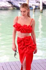 VANESSA KIRBY Arrives at Hotel Excelsior in Venice 09/07/2022