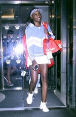 VENUS WILLIAMS Heading to 2022 US Open in New York 09/02/2022