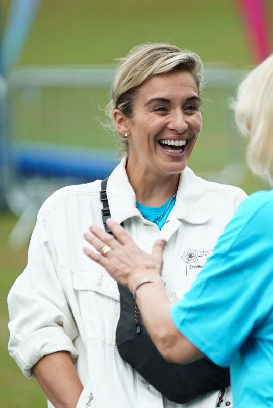 VICKY MCCLURE at Alzheimer’s Society Memory Walk in Nottingham 09/10/2022