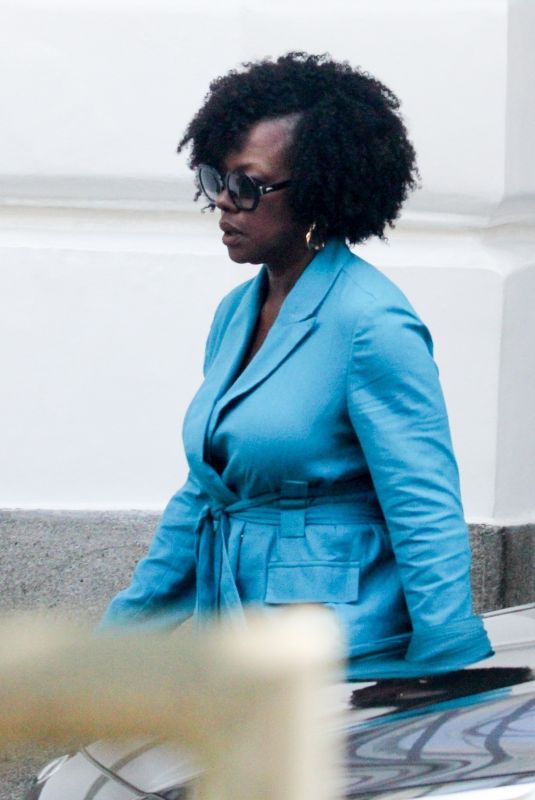 VIOLA DAVIS Arrives at Copacabana Palace in Rio De Janeiro 09/18/2022