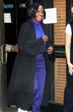 VIOLA DAVIS Arrives at The View in New York 09/15/2022