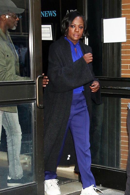 VIOLA DAVIS Arrives at The View in New York 09/15/2022