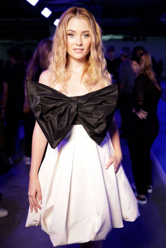 VIRGINIA GARDNER at Jason Wu Spring 2023 Fashion Show 09/10/2022