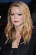 VIRGINIE EFIRA Arrives at Saint Laurent Show at Paris Fashion Week 09/27/2022