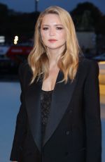 VIRGINIE EFIRA Arrives at Saint Laurent Show at Paris Fashion Week 09/27/2022