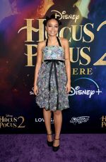 WHITNEY PEAK at Hocus Pocus 2 Premiere in New York 09/27/2022