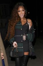 WINNIE HARLOW Arrives at Burberry Spring/Summer 2023 Aftershow Party in London 09/26/2022