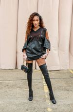 WINNIE HARLOW at Burberry Fashion Show at LFW in London 09/26/2022