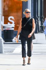 YOLANDA HADID Out and About in New York 09/20/2022
