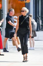 YOLANDA HADID Out and About in New York 09/20/2022