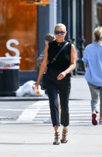 YOLANDA HADID Out and About in New York 09/20/2022