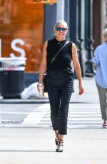 YOLANDA HADID Out and About in New York 09/20/2022