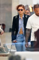 ZENDAYA COLEMAN Arrives at Acne Studios in New York 09/03/2022