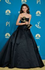 ZENDAYA COLEMAN at 74th Primetime Emmy Awards in Los Angeles 09/12/2022