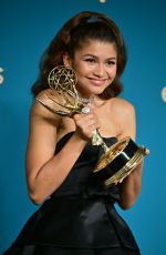 ZENDAYA COLEMAN at 74th Primetime Emmy Awards in Los Angeles 09/12/2022