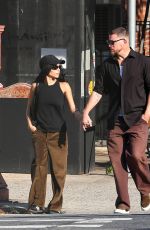 ZOE KRAVITZ and Channing Tatum Out in New York 09/18/2022