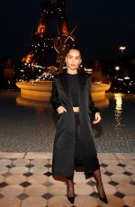ZOE KRAVITZ Arrives at Saint Laurent Show at Paris Fashion Week 09/27/2022
