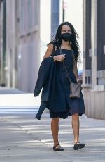 ZOE KRAVITZ Out and About in New York 09/23/2022