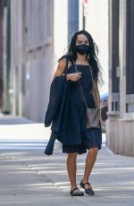 ZOE KRAVITZ Out and About in New York 09/23/2022