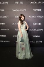 ZOOEY DESCHANEL at Ball of Light Hosted by Giorgio Armani & Vanity Fair in Venice 09/03/2022