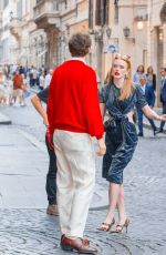 ABIGAIL COWEN on the Set of Electra in Italy 10/15/2022