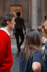ABIGAIL COWEN on the Set of Electra in Italy 10/15/2022