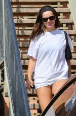 ADDISON RAE Leaves a Hair Salon in Los Angeles 10/10/2022